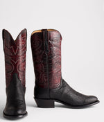 Lucchese Bootmake Nathan Boot - Black + Black Cherry
