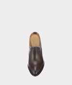 Lucchese Bootmake Patti Shoe - Chocolate
