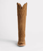 Lucchese Bootmake Priscilla Suede Boot - Espresso
