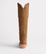 Lucchese Bootmake Priscilla Suede Boot - Espresso