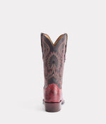 Lucchese Bootmake Rio Boot - Black Cherry + Black