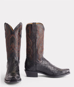 Lucchese Bootmake Rio Boot - Black + Grey/Charcoal