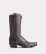 lucchese bootmake Rio Boot - Black + Grey/Charcoal