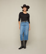 Lucchese Bootmake Rose Pencil Skirt