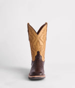 Lucchese Bootmake Rowdy Caiman Boot - Chocolate