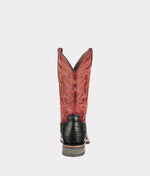 Lucchese Bootmake Rowdy Hornback Caiman Boot - Black