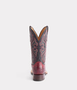 Lucchese Bootmake Roy Boot - Black Cherry + Black