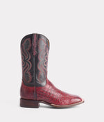 lucchese bootmake Roy Boot - Black Cherry + Black