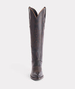 Lucchese Bootmake Saltillo Tall Boot - Black + Cognac