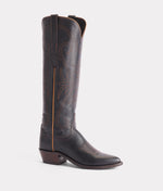 Lucchese Bootmake Saltillo Tall Boot - Black + Cognac