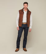 Lucchese Bootmake Smooth Mad Dog Goat Belt - Tan