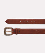 Lucchese Bootmake Smooth Ranch Hand Belt - Tan
