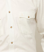 Lucchese Bootmake Square Dobby Shirt - Ecru