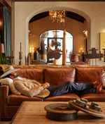 Lucchese Bootmake Square Dobby Shirt - Ecru