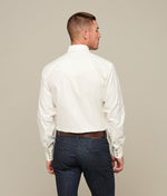 Lucchese Bootmake Square Dobby Shirt - Ecru