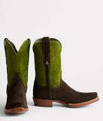 Lucchese Bootmake Stead Boot - Olive + Leaf