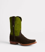 Lucchese Bootmake Stead Boot - Olive + Leaf