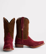 Lucchese Bootmake Stead Boot - Red + Chocolate