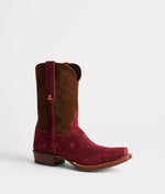 Lucchese Bootmake Stead Boot - Red + Chocolate