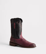 Lucchese Bootmake Sunset Exotic Boot - Black Cherry