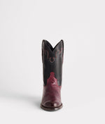 Lucchese Bootmake Sunset Exotic Boot - Black Cherry