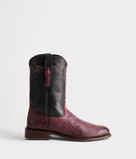 lucchese bootmake Sunset Exotic Boot - Black Cherry
