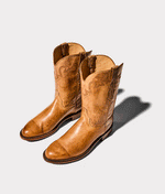 Lucchese Bootmake Sunset Roper Boot - Tan Goat