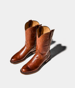 Lucchese Bootmake Sunset Roper Boot - Tan Ranch Hand