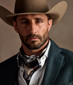 Lucchese Bootmake Tools Of The Trade Silk Scarf