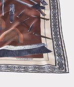 Lucchese Bootmake Tools Of The Trade Silk Scarf