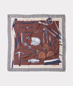 lucchese bootmake Tools Of The Trade Silk Scarf