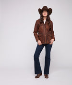 Lucchese Bootmake Wasatch Quilted Leather Jacket