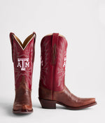 Lucchese Bootmake Women's 12th Man Boot - Chocolate