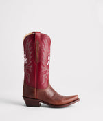lucchese bootmake Women's 12th Man Boot - Chocolate