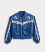 lucchese bootmake Lucchese x Dallas Cowboys Bomber Jacket