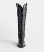 Lucchese Bootmake Priscilla Boot - Crinkle Patent Black