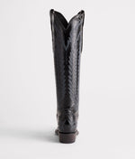 Lucchese Bootmake Priscilla Boot - Crinkle Patent Black
