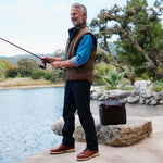 Lucchese Bootmake Ranger II Moccasin Oxford Boot - Chocolate