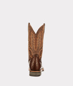 Lucchese Bootmake Rowdy Ostrich Boot - Antique Chocolate