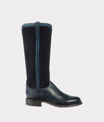 lucchese bootmake Torero Straight Roper Boot - Cavalry Blue