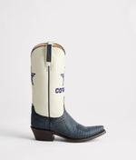 lucchese bootmake Women's Lucchese x Dallas Cowboys Legacy Boot - Navy