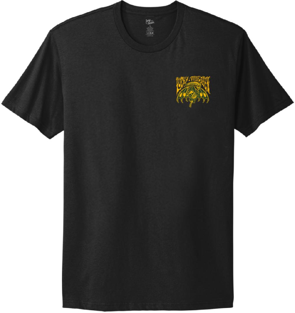 Lucky 13 BORN TO REAP Casual Fit Short Sleeve T-shirt Jet Black – Lucky13apparel