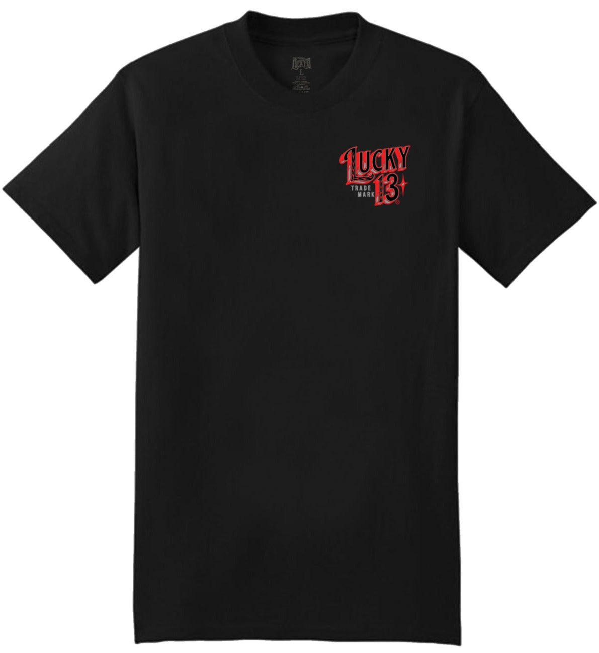 Lucky 13 COASTAL CRUISE Classic Fit Short Sleeve T-shirt Black – Lucky13apparel