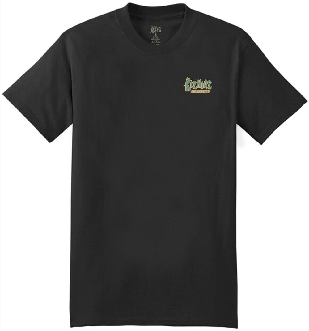 Lucky 13 KIZMIAZ Men’s Short Sleeve Tee Shirt By Lucky 13 Black – Lucky13apparel