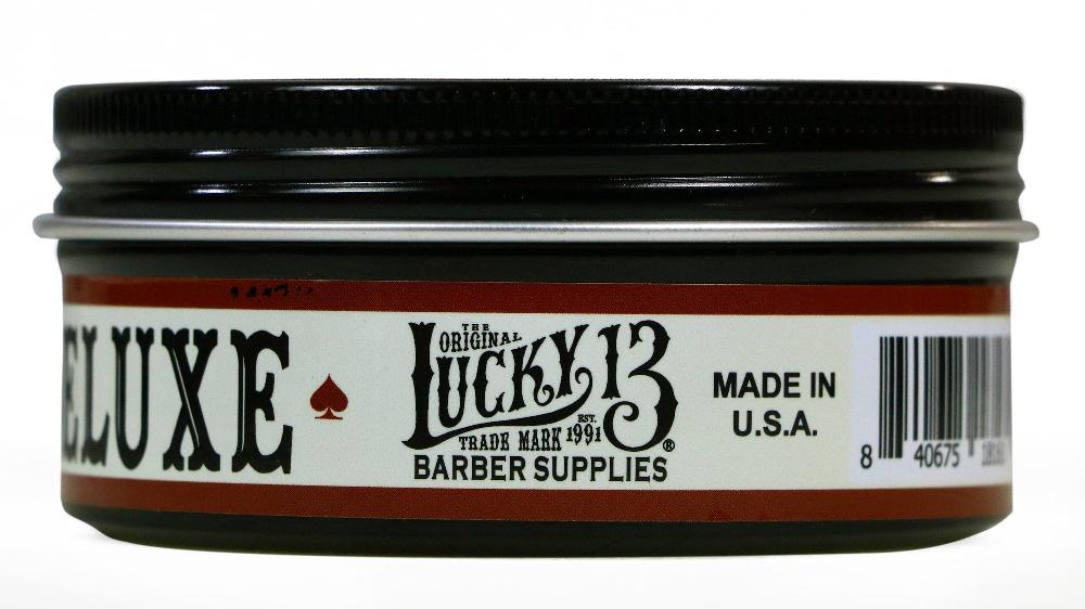Lucky 13 Lucky-13 Devil’s Deluxe Pomade (MED HOLD/MED SHINE) - Individual Unit Tobacco – Lucky13apparel