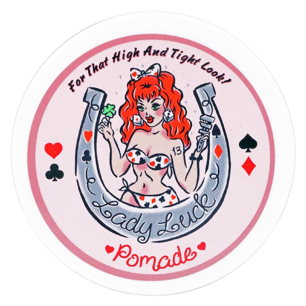 Lucky 13 Lucky-13 LADY LUCK Pomade (HIGH HOLD/SHINE) - Individual Unit Mango Hibiscus – Lucky13apparel