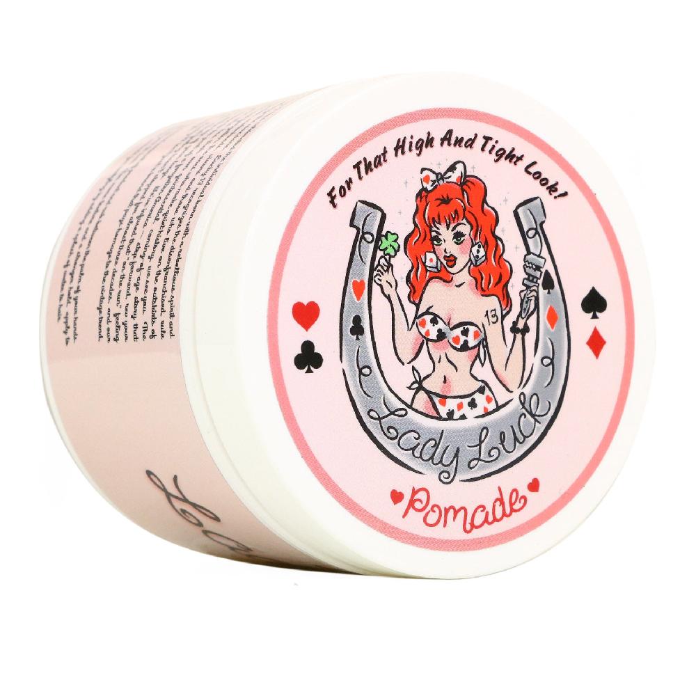 lucky 13 Lucky-13 LADY LUCK Pomade (HIGH HOLD/SHINE) - Individual Unit Mango Hibiscus – Lucky13apparel lucky 13 Lucky-13 LADY LUCK Pomade (HIGH HOLD/SHINE) - Individual Unit Mango Hibiscus – Lucky13apparel