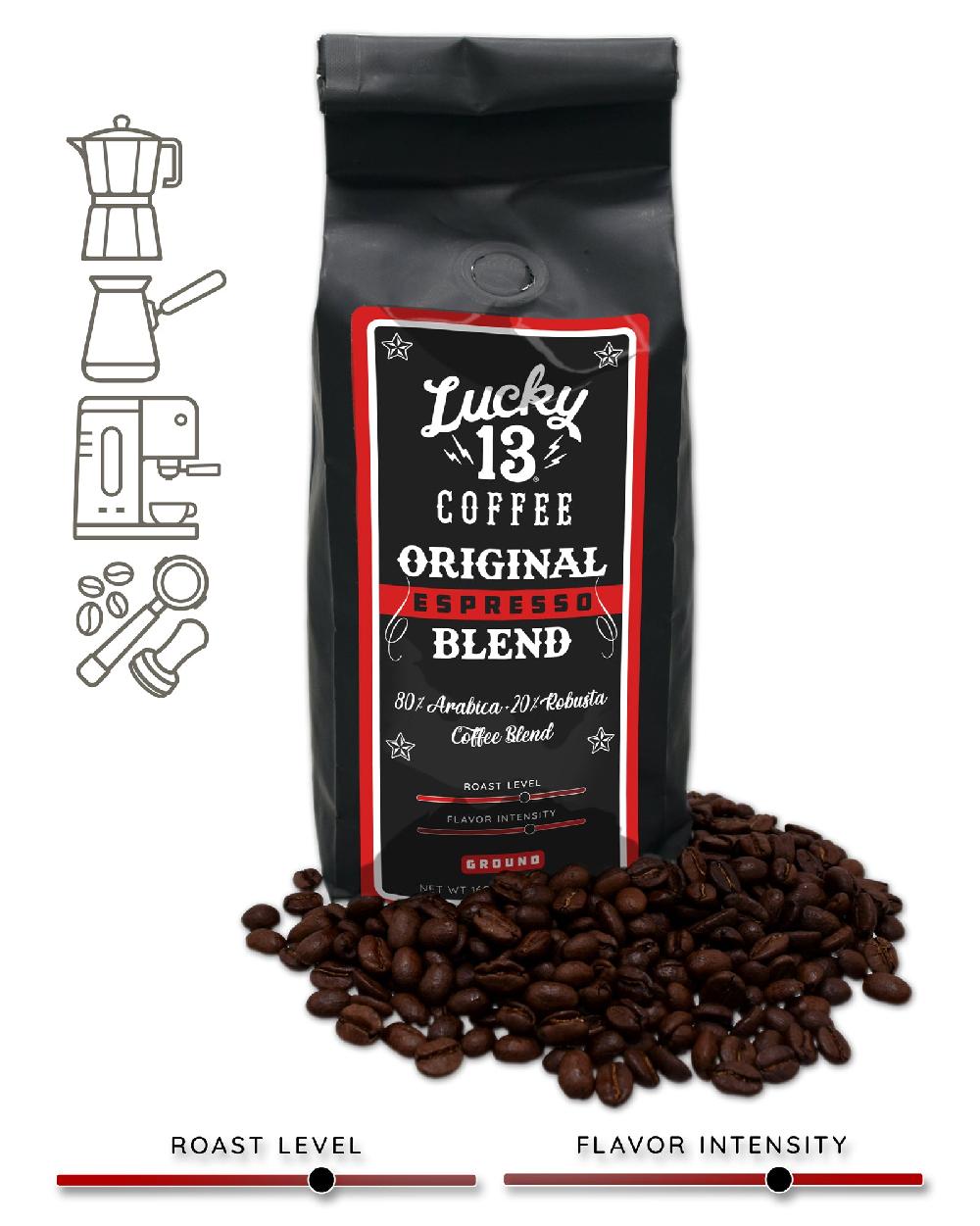 lucky 13 Lucky 13 Espresso Blend – Lucky13apparel lucky 13 Lucky 13 Espresso Blend – Lucky13apparel