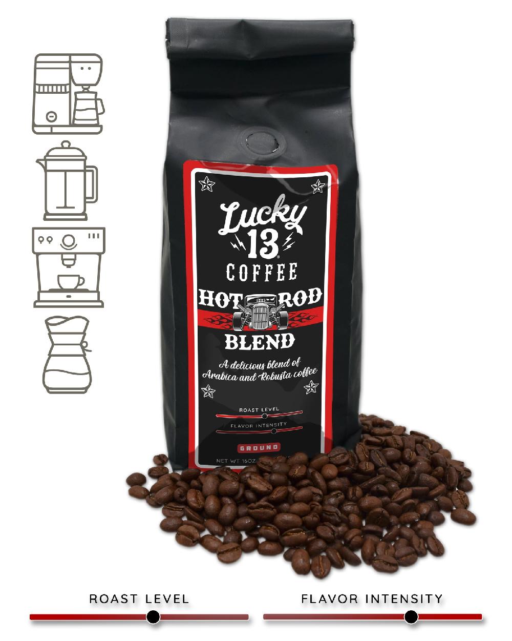 lucky 13 Lucky 13 Hot Rod Coffee – Lucky13apparel lucky 13 Lucky 13 Hot Rod Coffee – Lucky13apparel