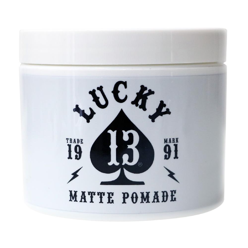 Lucky 13 Lucky-13 MATTE Pomade (STRONG HOLD/MATTE FINISH) - Individual Unit Tobacco Vanilla – Lucky13apparel